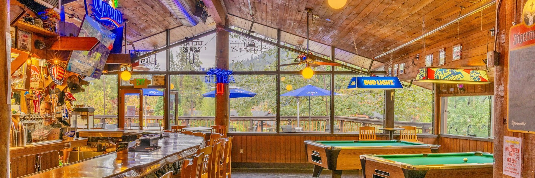 Pines Bar with pool tables